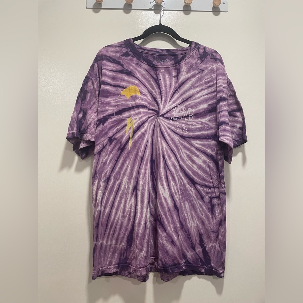 Stormi World birthday party shirt Astro World T-shirt purple wish you were here